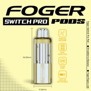 Foger Pod Strawberry Banana