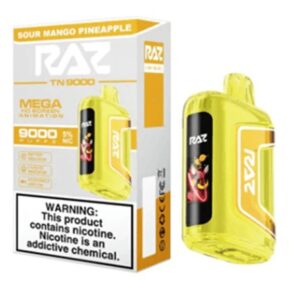 Raz 9000 Sour Mango Pineapple
