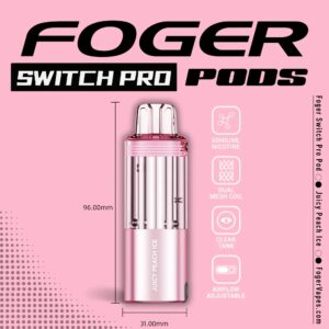 Foger Pod Juicy Peach Ice