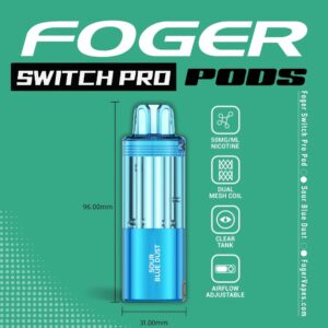 Foger Switch Pro Pod Sour Blue Dust