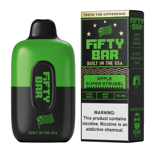 Fifty Bar 6500 Apple Super Strudel