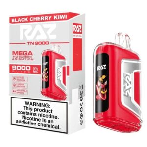 Raz 9k Black Cherry Kiwi