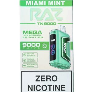 Raz 9000 0% Miami Mint