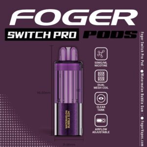 Foger Switch Pro Pod Watermelon Bubble Gum