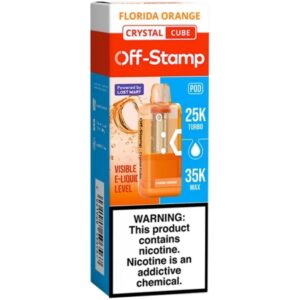 Off Stamp Pod Florida Orange
