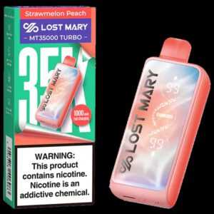 Lost Mary Turbo StrawMelon Peach